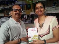 Book signing at Thakur Complex